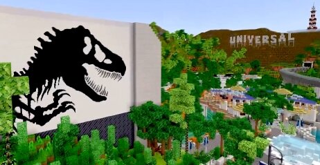 マインクラフトが『USJ』DLCを解禁！テーマパークをイメージして作られたアトラクションなどを体験できるぞおおお