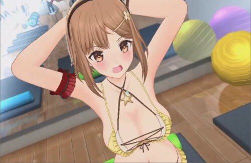 【動画】ライザ、コラボ先で太ももを鍛え始めるｗｗｗｗｗｗｗｗｗ