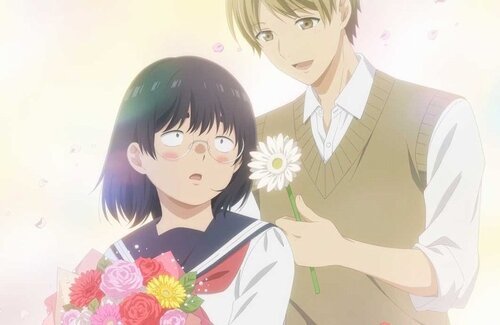 【喪女JK×イケメン】TVアニメ『ブスに花束を。』７月放送決定！！田端花役：早見沙織、上野陽介役：土屋神葉
