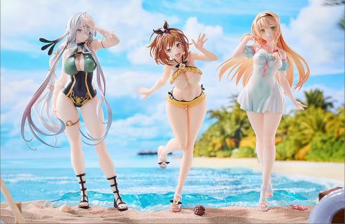 「ライザ＆クラウディア＆リラ 水着 Ver.セット」の新作フィギュアが登場！！デカくてムチムチだ…