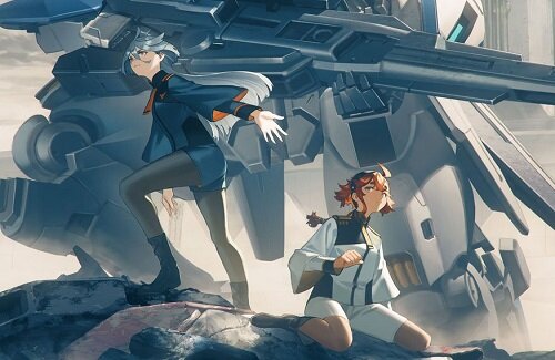 『機動戦士ガンダム 水星の魔女 』 Season2のティザービジュアルが解禁！かっこえええええ 　　