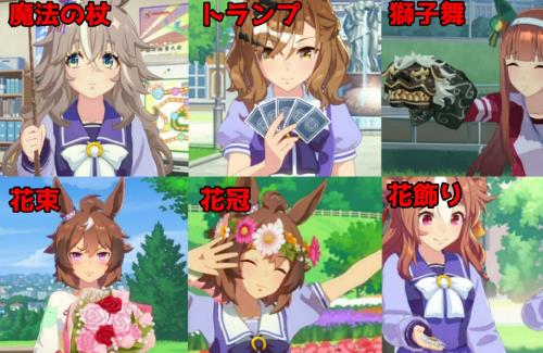 【ウマ娘】小道具まとめ…いろいろあるなｗｗｗ