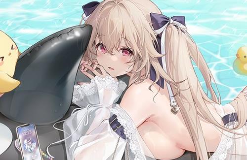 【アズレン】水着「アンカレッジ」のL2Dアニメがヤバイｗｗｗｗｗｗｗｗｗ