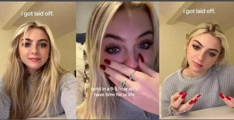 フルタイムの仕事を泣きながら辛いと訴えていた女性、解雇される…