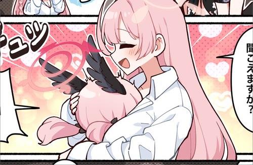 【ブルアカ】純粋な不純物先生、公式4コマ続けてくれるんやね