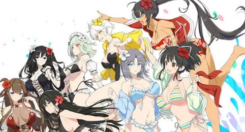 『閃乱カグラ』10周年記念展が2023年2月4日より開催！水着キャラ集合のビジュアルも公開