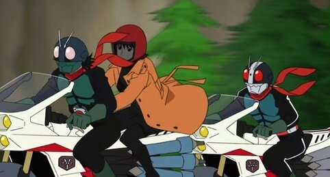 クレしんが『シン・仮面ライダー』とコラボ！3月18日の放送回で主演3人が出演