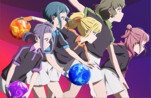 「女子高生」×「ボウリング」、オリジナルアニメ「Turkey！」は7月より放送開始