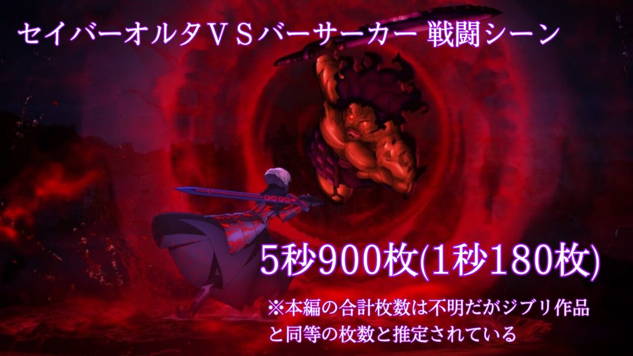 画像 原画枚数が バケモノ と言われた作品がこちら オタク Com オタコム 画像 原画枚数が バケモノ と言われた作品がこちら オタク Com オタコム