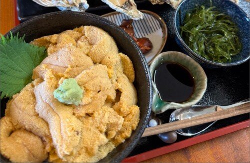 【画像】北海道にある民宿の食事、ウニと牡蠣の量が限界突破ｗｗｗｗｗｗｗｗｗｗのサムネイル