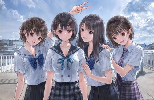 X民さん、「BLUE REFLECTION」のお色気シーンが改悪されキレてしまう・・・