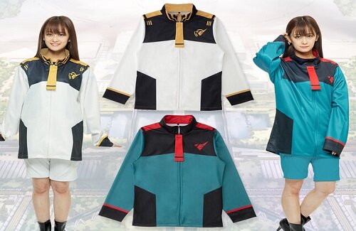 『水星の魔女』の「アスティカシア高等専門学園」の制服モチーフジャージが発売決定！通常＆ホルダーの2種