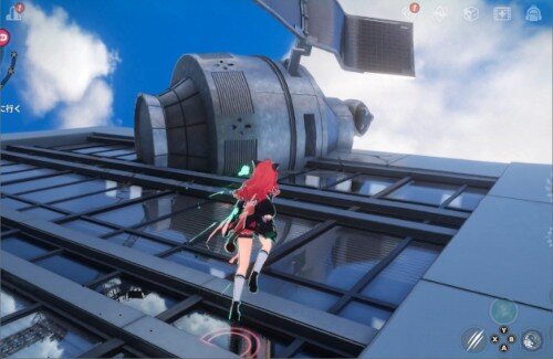 【NTE】秋葉原をモチーフにしたエリアにある「ラジオ会館」、突き刺さったタイムマシンも再現ｗｗｗｗｗｗｗ