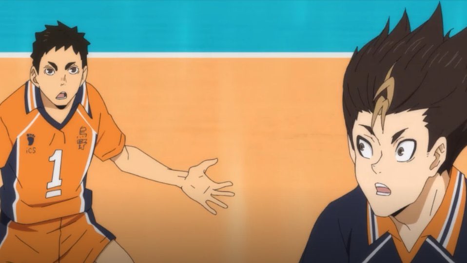 悲報 ハイキューで作画崩壊 首の骨が折れてる モブの顔がない 等 オタク Com オタコム