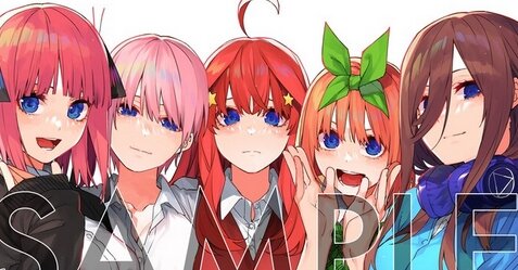12日発売の週マガで『五等分の花嫁』春場ねぎ先生描き下ろしイラストとキャストグラビアが掲載！