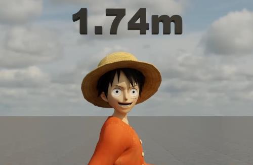 【ONE PIECE】登場キャラの身長比較…みんなデカすぎだろｗｗｗｗｗｗ