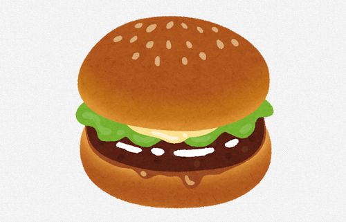 【画像】名門大学の学食、とんでもないハンバーガーを出してしまい物議へ…