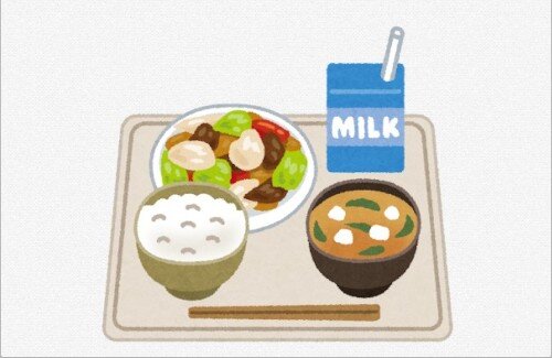 【画像】学校の給食が質素すぎると話題に…