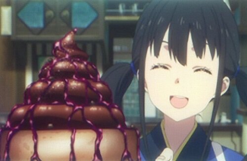 【画像】リコリコのイベントでたきなの例のパフェが完全再現されるｗｗｗｗｗ