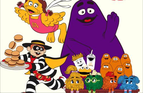 【画像】マクドナルド公式『マクドナルドファミリーが帰ってきたよ！』→ドナルドが居ないんだけど・・・
