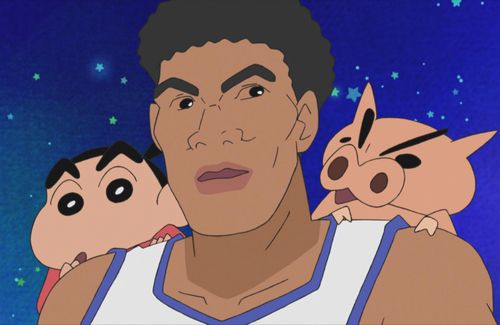 【11/4】プロバスケットボール選手・八村塁さんがアニメ『クレヨンしんちゃん』に本人役で登場！！！「宇宙でダンクを決める話です！」