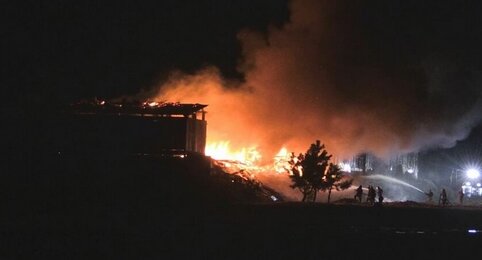 「廃棄物リサイクル物が集まった、開業だ！」→倉庫が全焼してしまう･･･