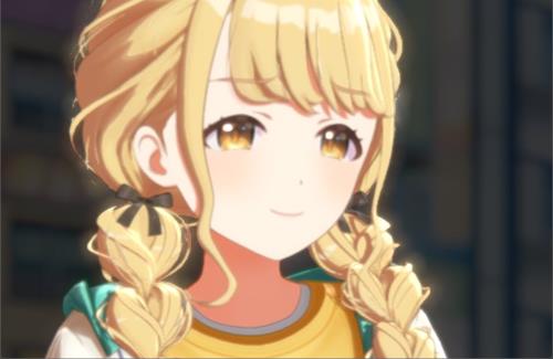 「学園アイドルマスター」のことね『この時期になると、カップル多くて羨まし～。あたしもクリスマスデートとかした～い。』