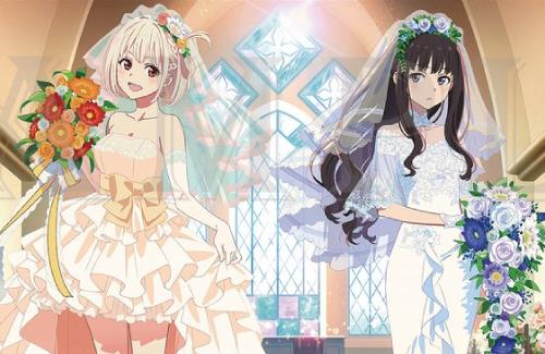 【リコリス・リコイル】ウェディングドレス姿の「千束とたきな」きたああああああ！！！