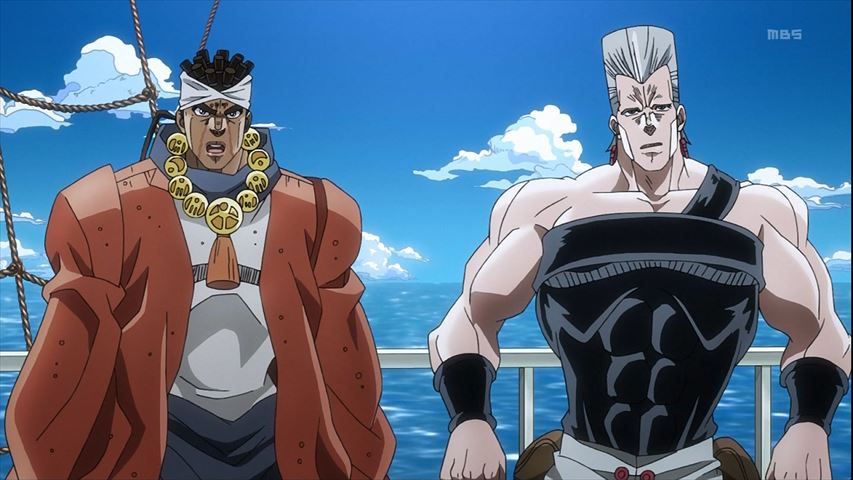 ジョジョの奇妙な冒険 スターダストクルセイダース 6話 暗青の月