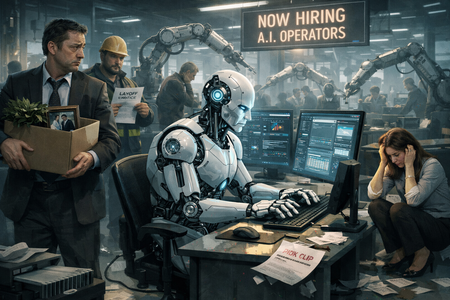 【悲報】AIでブルーカラーまで仕事を奪われる