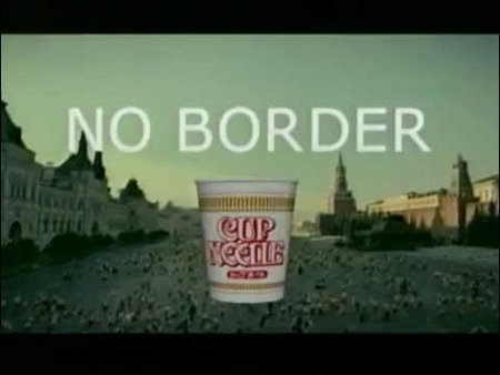 日清さん、ようやく滑らないCMを作る