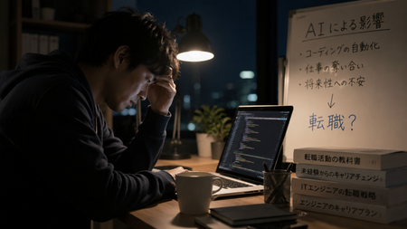 ITエンジニアなんだがAIのせいで転職考えてる
