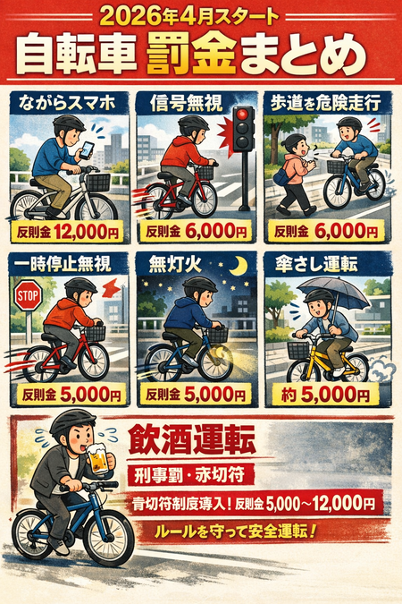 ４月から始まる道交法がゴミすぎる????