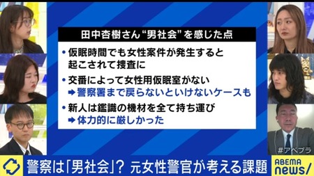 【画像】警察、男社会だった……元女性警官が考える課題が話題に