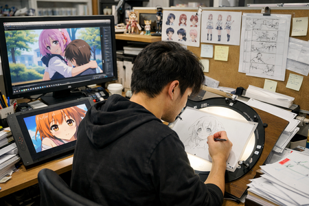 【悲報】アニメーター、ガチで終わる