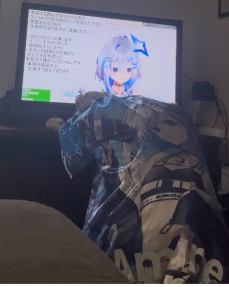 【画像】天音かなた卒業で一番泣いたのがワイ