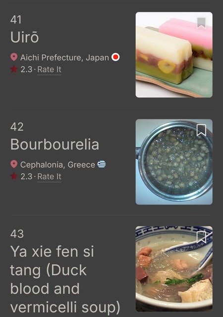 ういろうさん、世界で41番目に糞不味い食い物に認定される