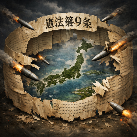 日本、また9条に守られてしまう