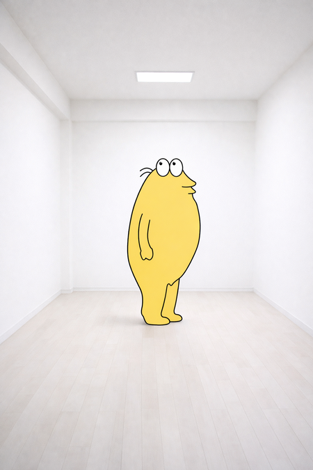 彡(ﾟ)(ﾟ)「白い部屋の男」