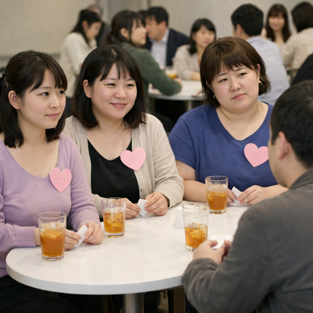 婚活パーティー、地獄すぎた