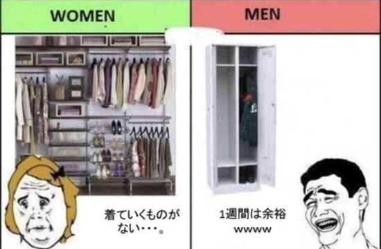 面白画像 男女の違いが判るネタ画像を貼ってくスレｗｗｗｗｗｗｗｗｗ 2ch ニュー速クオリティ