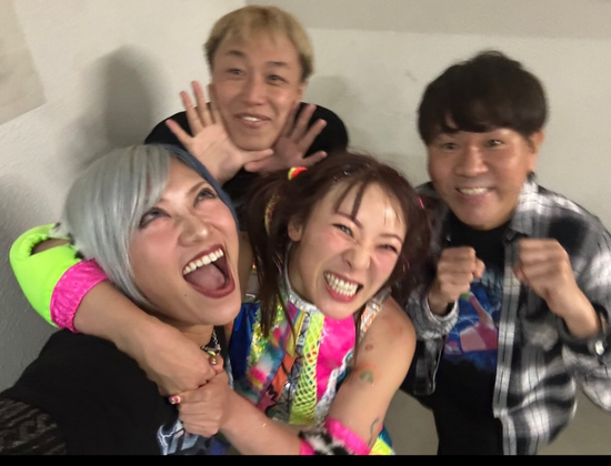 【画像】元フワちゃん、「仲間」に支えられ女子プロレスデビューｗｗｗｗｗ