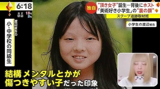 【画像】頂き女子りりちゃんの卒アル、テレビに晒されるwwwwwwwwwww