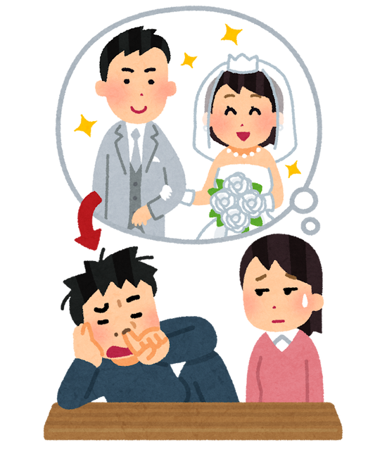 既婚女性の7割が「夫選びに後悔」容姿は重要じゃない！お金だ！！