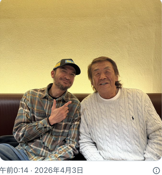 【画像】長州力さん（74）が元大物アイドルと会食するも「何を食べたか覚えてない」ほどの緊張でガチガチにｗｗｗ