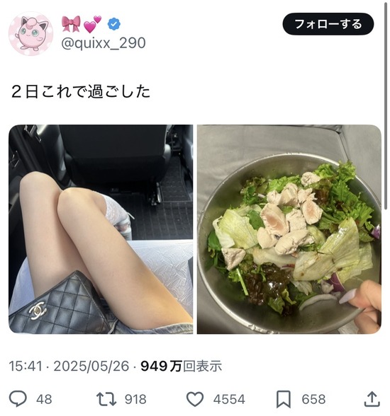 【画像】女さん　鳥刺しダイエットをしてしまう・・・
