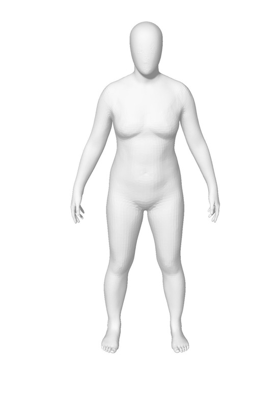 【画像】女さん「待って、私の身体スキャンしたらこれだった笑」→結果wwwwwwwww