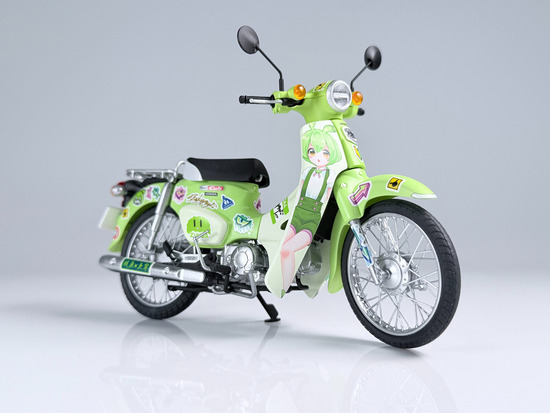 【画像】プラモデル「1/12　ホンダ　スーパーカブ（ずんだもんエディション）」価格は5,500円ｗｗｗ