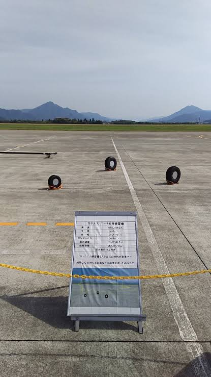 【画像】自衛隊さん、ガチのステルス機を展示してしまうｗｗｗｗｗ