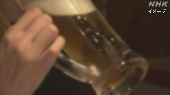 酒弱い人が飲酒で遺伝子変異 → スキルス胃がん → 全身転移手遅れで1年後死亡へ・・・